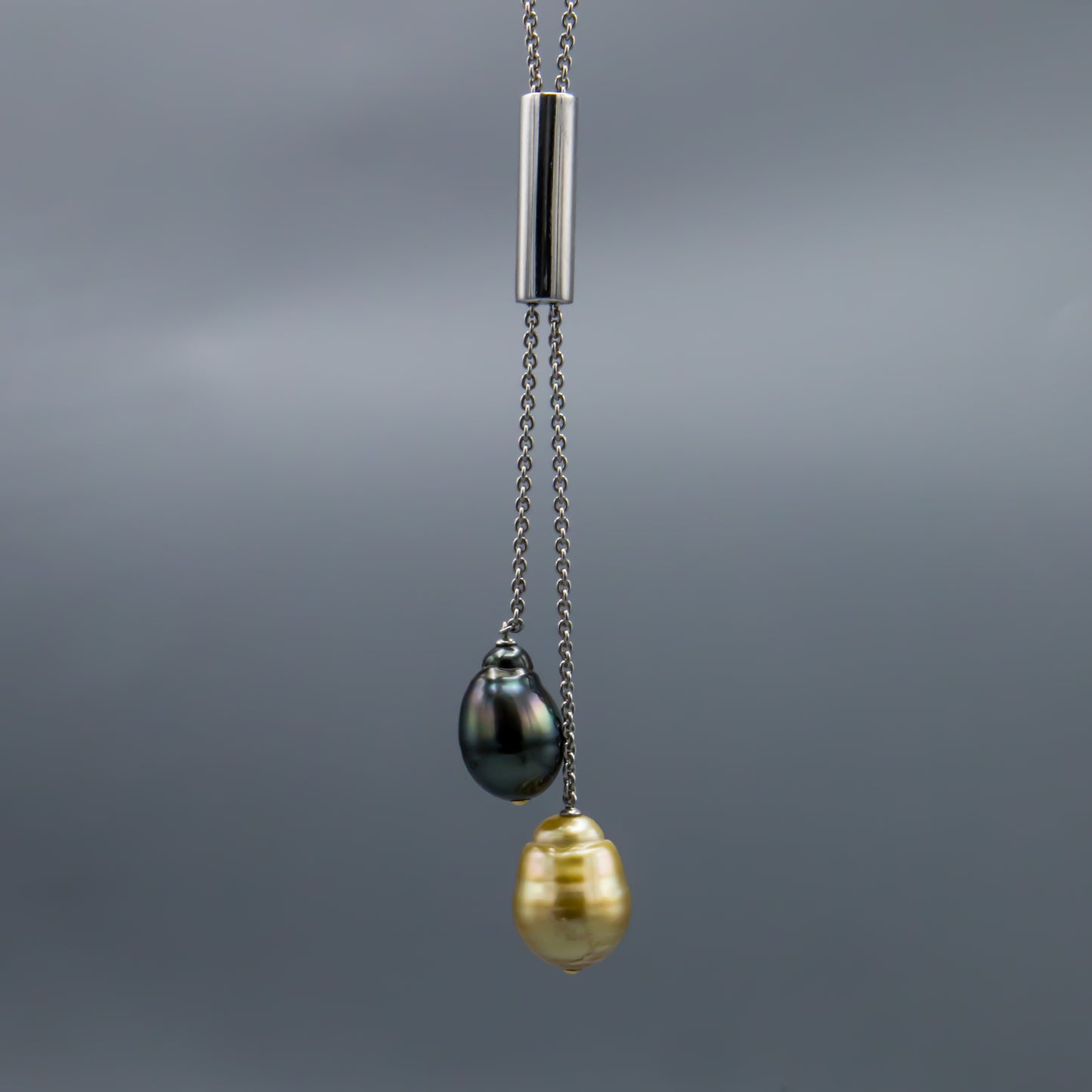 Tahitian & Golden South Sea Pearl Necklace – Holly Zhang Pearl Gallery