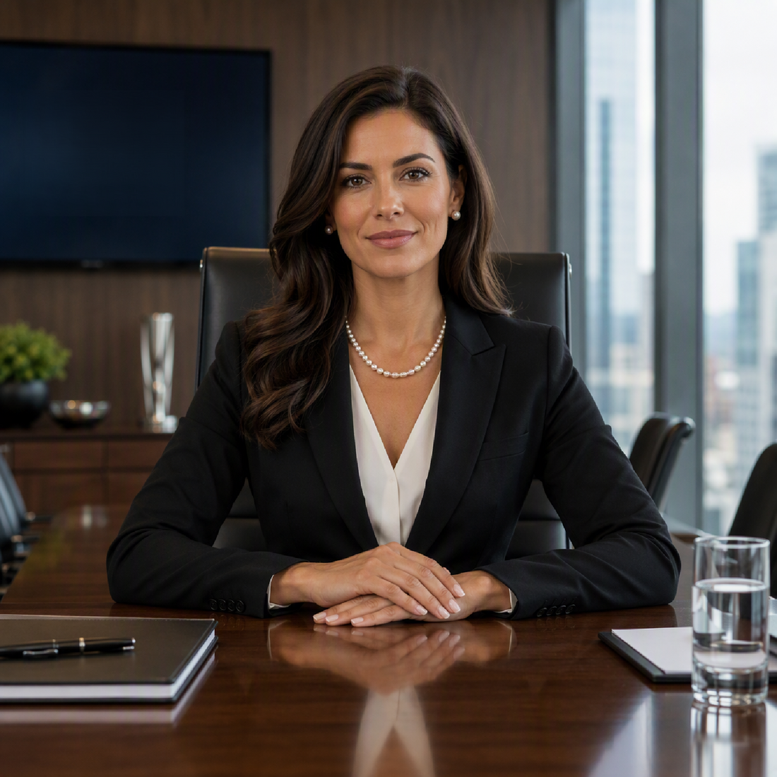 The Subtle Art of Pearls on Professional Attire: Polished Elegance for the Boardroom