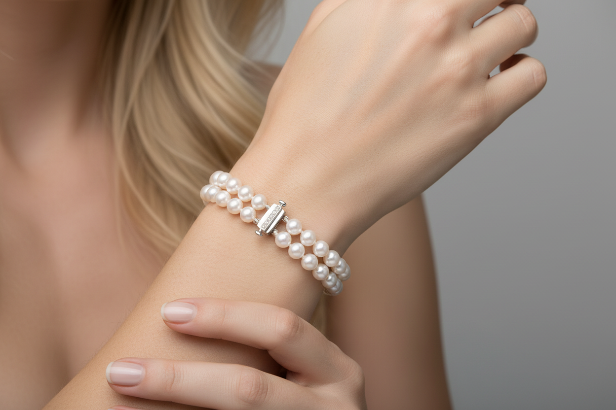 South Sea Golden Saltwater Cultured Pearl Bracelet