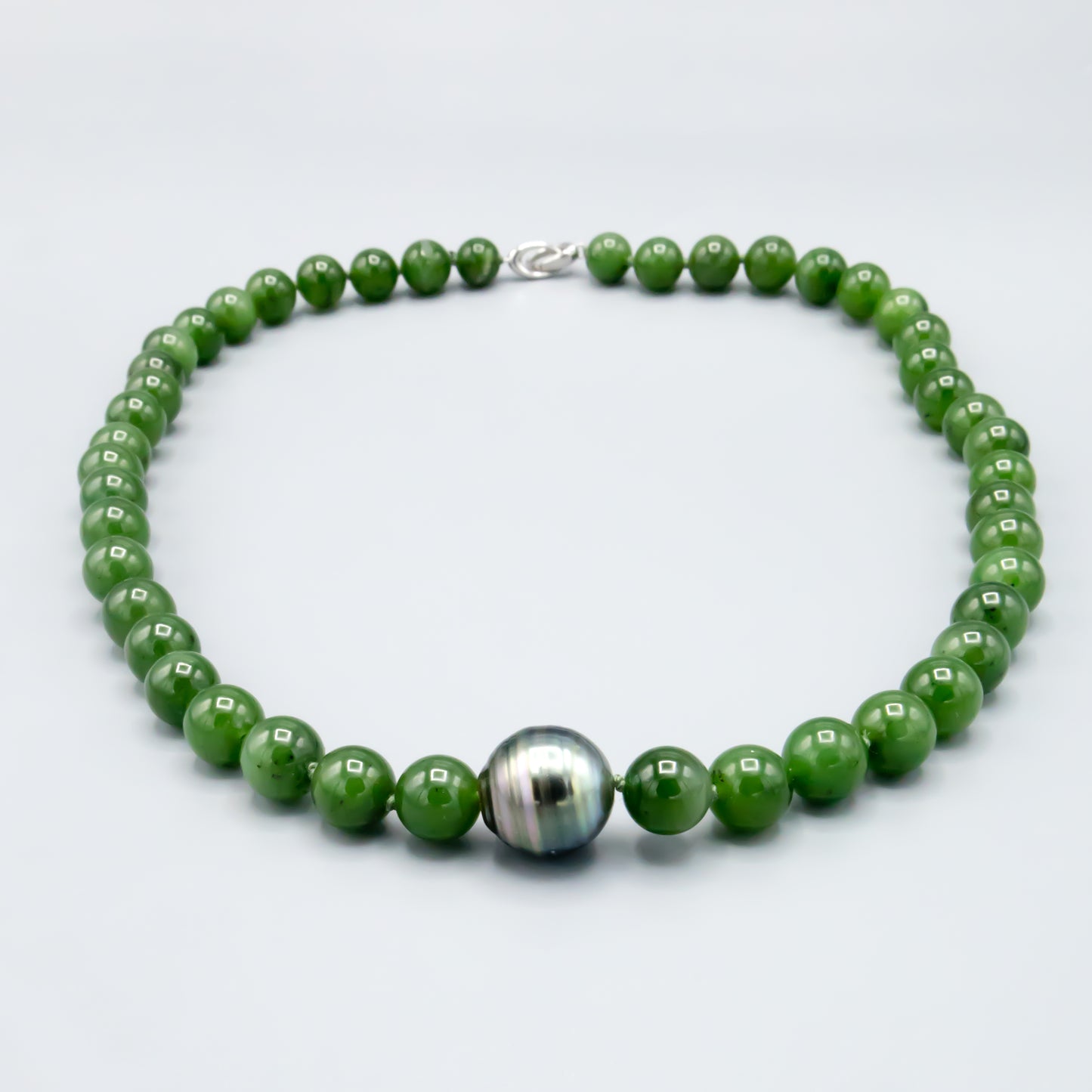 N19.5inch9.5mmmjade14.2mmtahssclasp