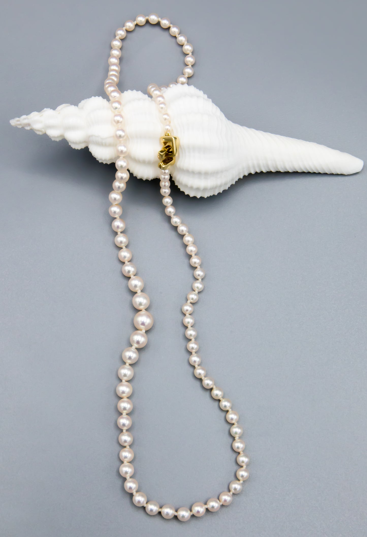 N19.5inch3.5-7mmGrdAkoya14KYG