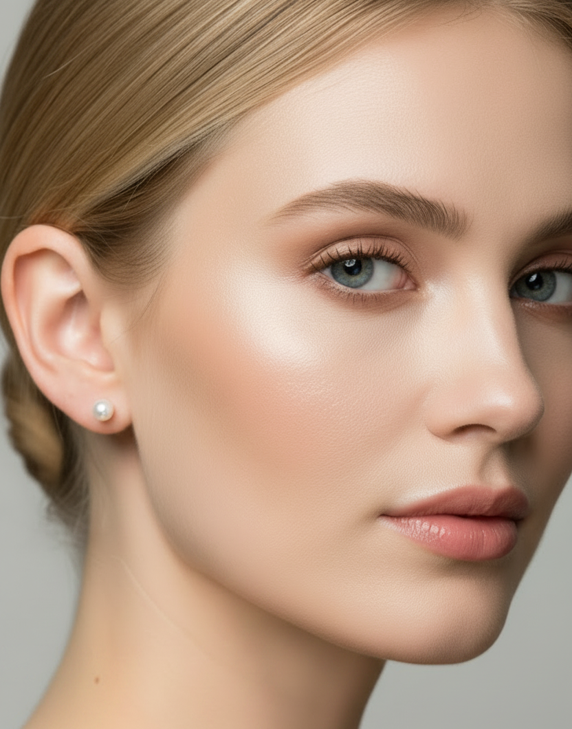 Akoya Pearl Stud Earrings, 5–5.5mm, 14K Yellow Gold