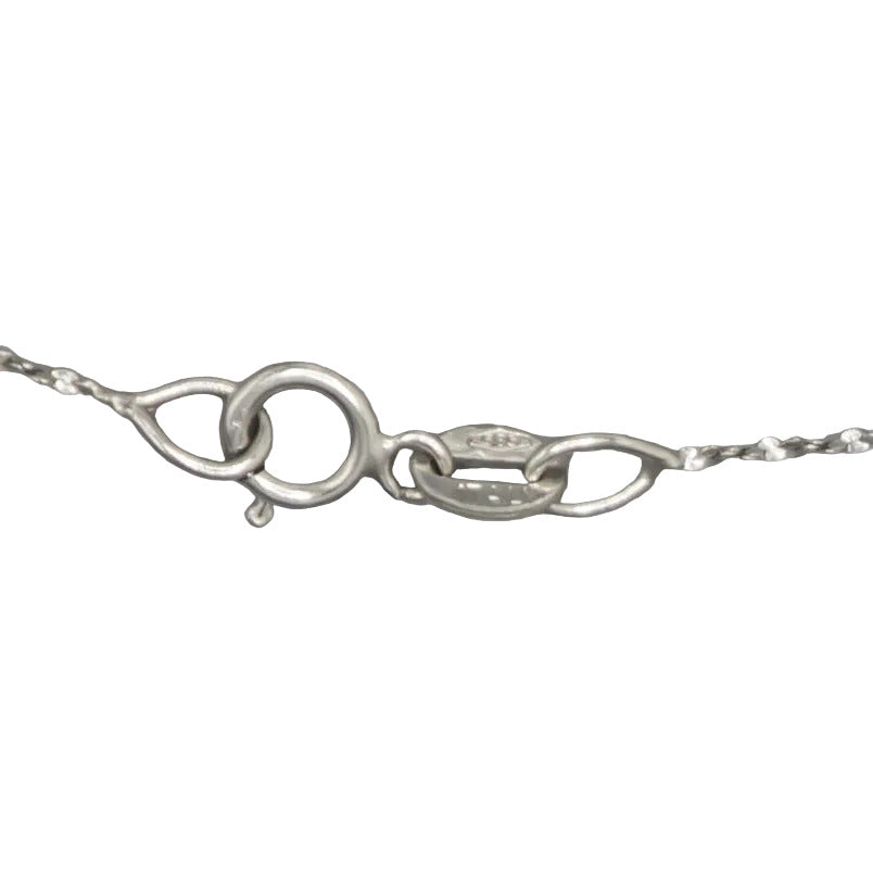 14K white gold clasp detail on black coin freshwater pearl necklace