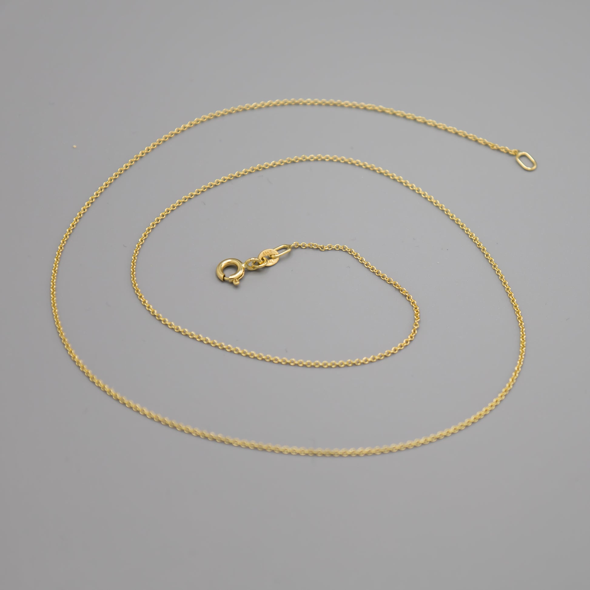 18K Yellow Gold Cable Chain Included with Tahitian Pearl Pendant